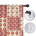 thumbnail image 4 of Blackout Kids Curtains,Pioneer Flower Floral Print Pattern Childrens Insulated Curtains Set Of 2,Bedroom Essentials,Toddler Room Decor 42"x63", 4 of 5