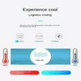 thumbnail image 6 of 2Pack Cooling Towels (30*90cm), Cooling Towel for Neck and Face, Soft Breathable Chill Ice Towel, Stay Cool Sweat Rags for Gym, Yoga, Workout, Exercise, Sport, Beach, Camping, Cruise, 6 of 9