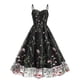 thumbnail image 1 of Vestidos de fiesta Bouanq para mujer, vestidos de regreso a casa, mangas abullonadas, bordado de flores, tul, vestidos formales para boda, fiesta, graduación, 1 of 6