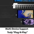 thumbnail image 4 of USB-C/PD 4k HDMI Cable Compatible with Microsoft Surface Book 2/Book 3/Pro X/Go 2/Pro 7 with Full 2160p@30Hz, 6Ft/2M Cable [Gray, Thunderbolt 3 Compatible], 4 of 5