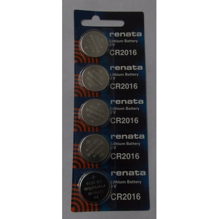 Renata CR2016 3V Lithium Coin Battery - 50 Pack + 30% Off!