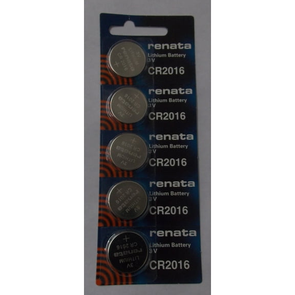 Renata CR2016 3V Lithium Coin Battery - 50 Pack + 30% Off!