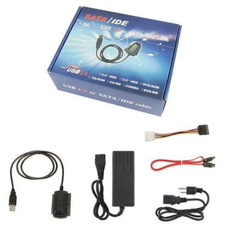 Jual Converter Hardisk CDROM IDE SATA To USB R DRIVER III 3 in 1 Source ·