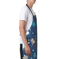 thumbnail image 5 of Cauagu Alpaca Astronaut in Space Aprons with Pockets,Waterproof Apron for Women,Kitchen Cooking Apron Adjustable Bib Aprons Chef Apron for Cooking,Drawing,Crafting, 5 of 8