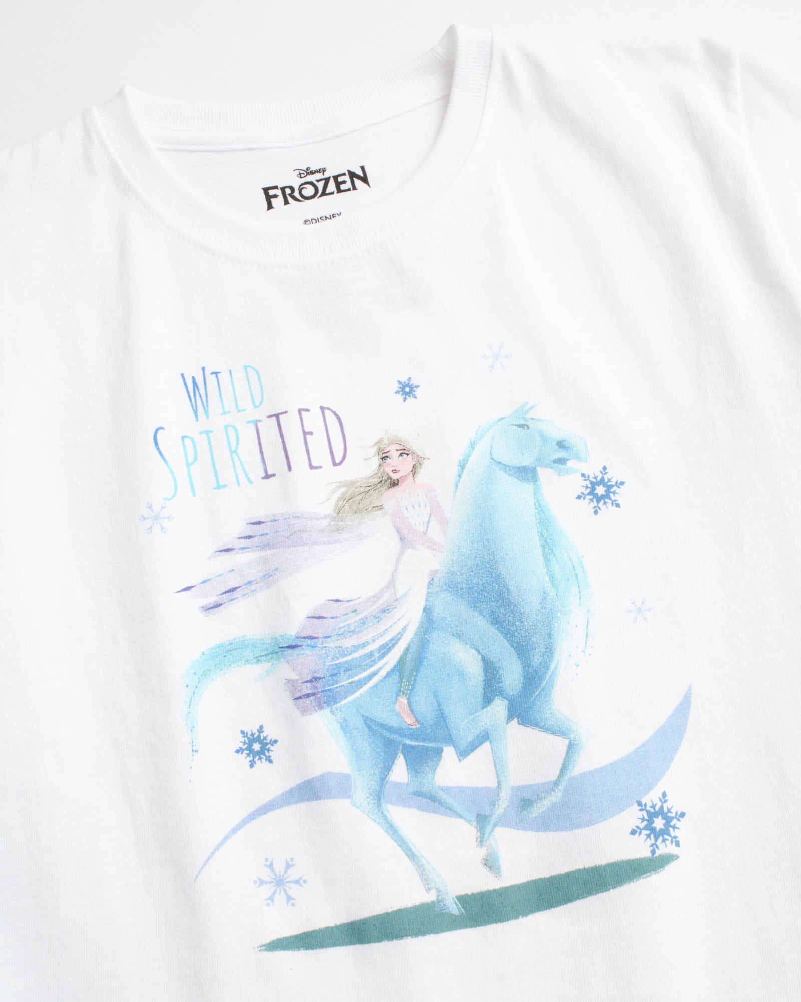 Frozen Toddler Sleeve Girls\' Disney Shirt - T-Shirts and Elsa Anna Short Pack 4
