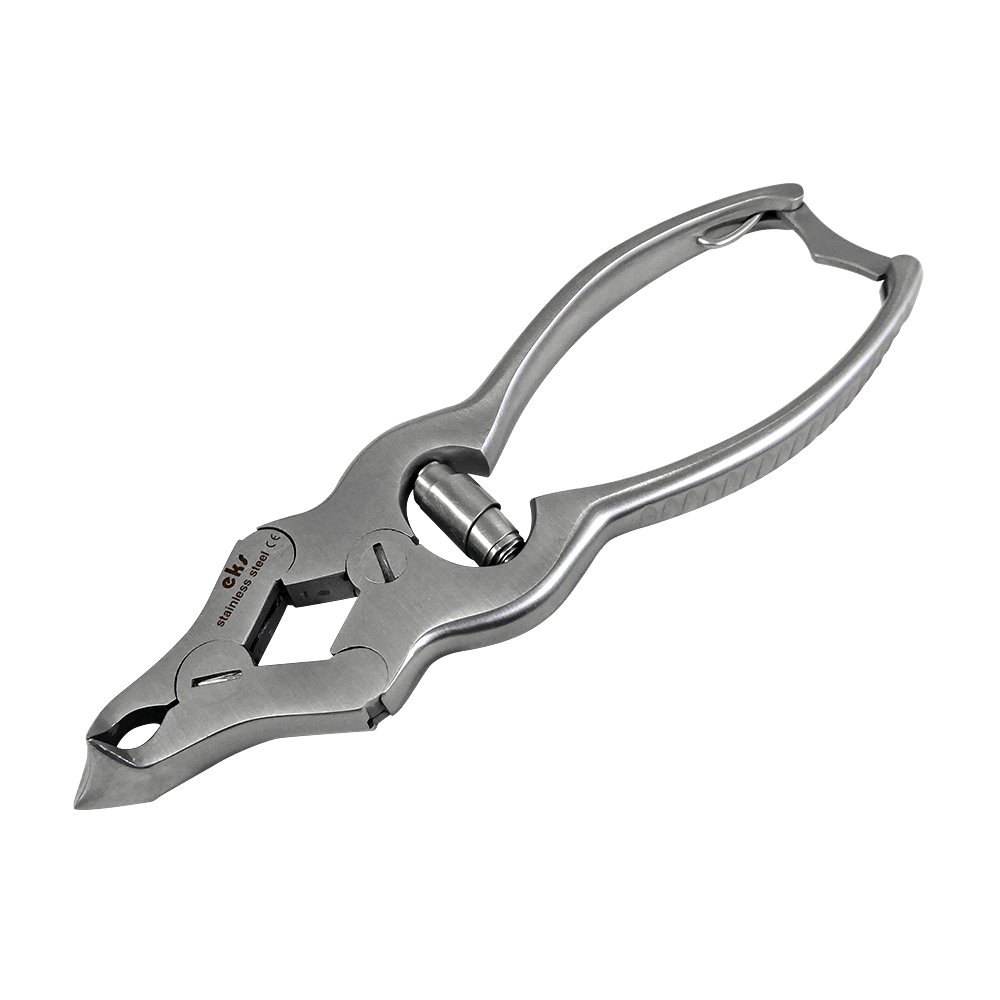 EKS Solingen Nail Nipper Double Action Concave Cut Stainless Steel EK 7