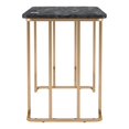 thumbnail image 4 of Bowery Hill Contemporary Metal Writing Desk with USB in Black, 4 of 13