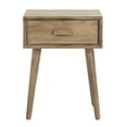 thumbnail image 4 of SAFAVIEH Lyle 1 Drawer Casual Glam Accent Table, Desert Brown, 4 of 9