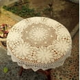 thumbnail image 4 of Cotton Handmade Crochet Lace Tablecloth Doilies Doily,Round, 4 of 4