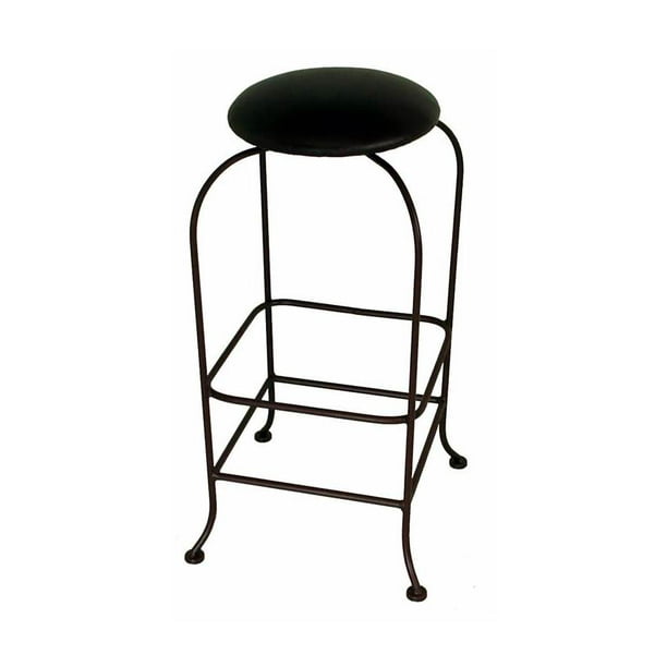 Designer Swivel Backless Bar Stool/Counter Stool (Blueberry, 30 in. in