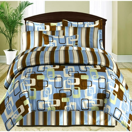 Lobo 6-Piece Bed in a Bag, Sky