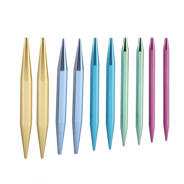 Fugacal Crochet Set,Interchangeable Knitting Needle Set,Interchangeable Aluminum Circular Knitting Needle Sets