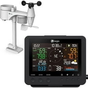 Logia 7-in-1 Weather Station Indoor/Outdoor Weather Monitoring System, Temperature Humidity & More