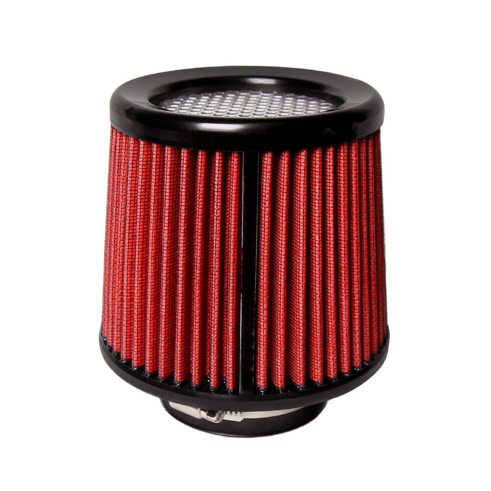 3" 76mm High Flow Inlet Cold Air Intake Cone Replace Dry Air Filter NEW