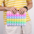 thumbnail image 4 of Push Bubble Students Kid Tote Bag Juego de rompecabezas Squeeze Anti Ansiedad Alivio del estrés Tmvgtek juguetes de los niños, 4 of 9