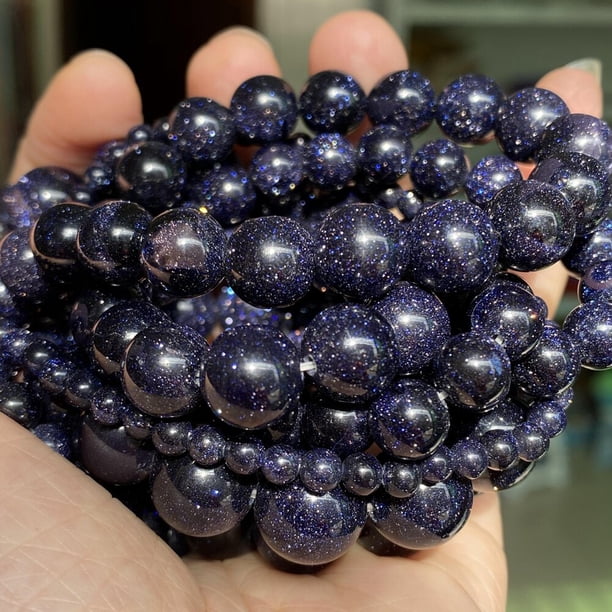Cuentas de piedra Natural 4 6 8 10mm ojo de tigre Lava amazonita turquesas ágatas jaspes cuentas para fabricación de joyería DIY pulsera collar Dengxun unisex