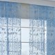 thumbnail image 3 of Cortina Transparente Floral Ticfox Azul Cielo 100x250cm/39,4x98,4 pulgadas, 3 of 5