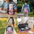 thumbnail image 3 of Yspwyqan Bookworm Axolotl Kids Backpack Set 4Pcs with Lunch Box Pencil Case Water Bottle, 17 Inch Lightweight Bookbag Fits 13 Inch Laptop for Elementary Middle School Travel, 3 of 7