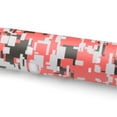 thumbnail image 3 of EZAUTOWRAP Camouflage Digital Red Car Vinyl Wrap Vehicle Sticker Decal Film Sheet Furniture Cabinet Decoration Peel And Stick, 3 of 7