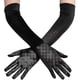 thumbnail image 2 of YSDSY Ladies Gloves Satin Opera Festival Party Evening Gloves Long Ladies Gloves 1920s Style Gloves, 2 of 5