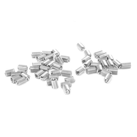 

US Unit Thread Socket Screw Trimming Tool Unit 6-32 Professional 50Pcs Wire Thread Insert For Industrial Supplies 2.5D