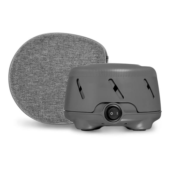Yogasleep Dohm Uno (Charcoal) White Noise Machine + Travel Case| Travel Office Privacy Sleep Therapy Concentration | for Adults & Baby