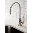 thumbnail image 2 of Kingston Brass KS8198NKL Nustudio Single-Handle Cold Water Filtration Faucet, Brushed Nickel, 2 of 5