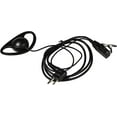 thumbnail image 4 of HQRP D Forme Oreillette PTT Micro pour Motorola FD-150A, FD-450A, FD-160A, FD-460A, 4 of 6