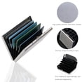 thumbnail image 3 of MIANGASTORE Porte-Cartes de Crédit Mince en Acier Inoxydable pour Hommes, 3 of 6