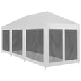thumbnail image 2 of Vidaxl 29.5x9.8 ft White Event Outdoor Canopies, Water Resistant, 2 of 8