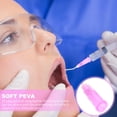 thumbnail image 3 of EeaseMX 100 agujas dentales desechables con punta doblada para composite, herramienta de limpieza dental (18 g, 1,2 mm, rosa), 3 of 8