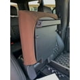 thumbnail image 2 of Auto Console Covers- Fits the Ford F-150 2021-2024 Center Console Armrest Cover Waterproof Neoprene Fabric (Brown), 2 of 4