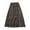 Black, variant on Drses Womens Dresses Fashion Solid Color Leisure Fold Elastic Waist A-Shaped Horn Skirt Dresses For Women