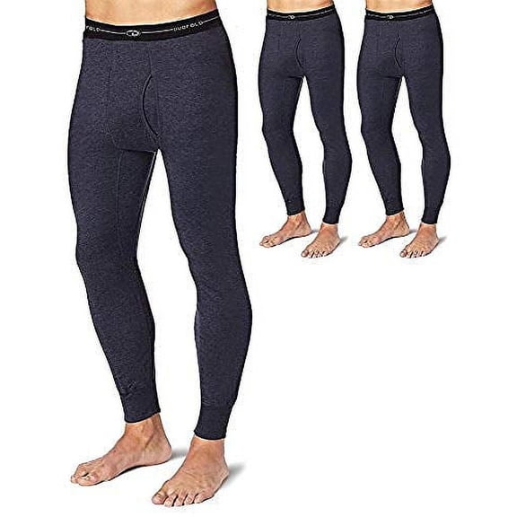Duofold KMW2 Men's Thermal Wicking Bottom 2 Pack Navy 2XL