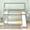 Gray, variant on Jopath Bunk House Bed Bunk Bed Twin Over Twin with Slide and Ladder,Loft Bed House Bunk Bed Frame for Boys Girls White