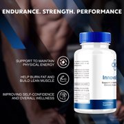 (3 Pack) Innova Boost Pills for Men, Male Dietary Supplement, Complete Daily Formula for Men's Wellness and Peak Performance, Advanced Formula Capsules, InnovaBoost Reviews (180 Capsules)