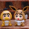 thumbnail image 4 of Recién llegado Crayon Shin-chan Cos Series Figura de acción Modelo Muñeca Juguete Pokemon Pikachu Anime Figura Pvc Colección Regalo de Cumpleaños, 4 of 5