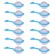 thumbnail image 1 of Mini sonajeros de plástico Sunnimix 12 piezas Azul, 1 of 8