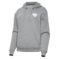 thumbnail image 2 of Women's Antigua  Heather Gray Jacksonville Jaguars Victory Pullover Hoodie, 2 of 4