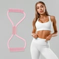 thumbnail image 4 of Unique Bargains 1 Pc Durable Yoga Stretch Band for Yoga and Home Fitness 14.17"x4.33" Pink, 4 of 4