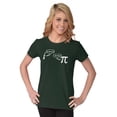 thumbnail image 5 of Rational Real Pi Pie Number Math Nerd Women's T Shirt Ladies Tee Brisco Brands M, 5 of 6