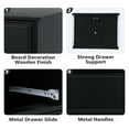 thumbnail image 4 of LGHM 10 Drawer Dresser for Bedroom, Dresser TV Stand, Chest of Drawers for Storage Clost Organization, Black, 4 of 7