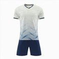 thumbnail image 4 of KPOPLK Boys Clothes Athletic 2-Piece Outfit Clothing Set Short Sleeve Shirt Tee & Shorts for Kids 1-13 Years Size 7-8 Years,Beige, 4 of 4