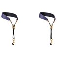 thumbnail image 1 of Guardoinrt Sangle de Cou pour Saxophone Rembourrée Confortable pour Saxophone Clarinette Basse Bleu 45cm 2Ensemble, 1 of 6