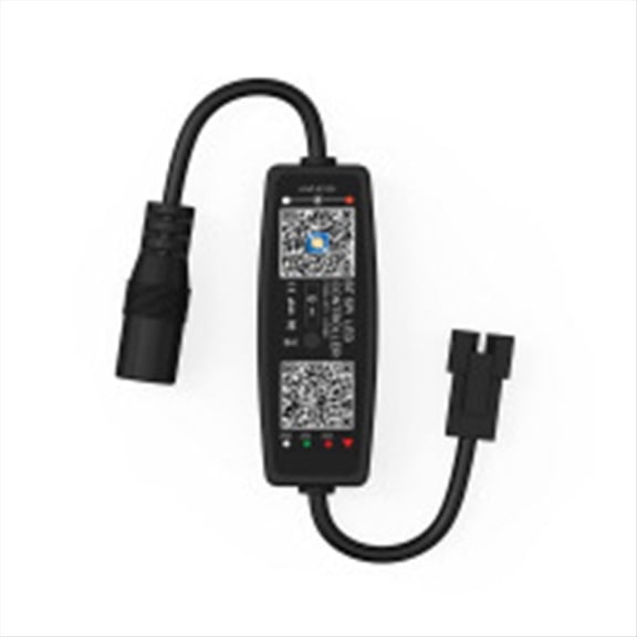 1 * LED Strip Light Controller 1 * Remote Control-White & Black