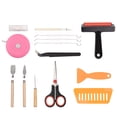 thumbnail image 1 of Screen Printing Kit Screen Printing Frame with Ink Knife Plastic Scraper Hinge Clamps High Pressure Pneumatic Pump for Wood Aluminum, 1 of 6