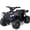 Black, variant on LAZY BUDDY 6V Battery Powered Kids Ride On ATV 4-Wheeler Quad Car Toy with Music, Headlights & Treaded Tires for Toddlers 2-4 Years Old