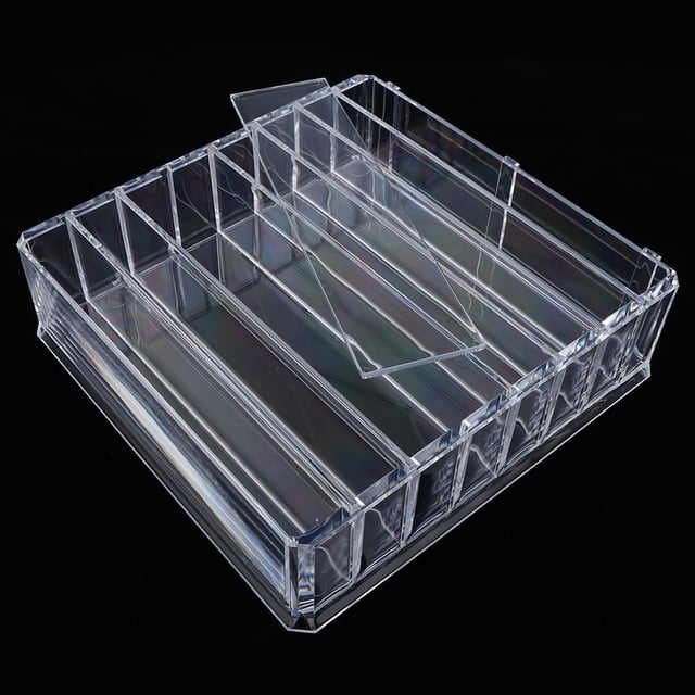 Organizador de Maquillaje Acrílico Perfecl 8 Compartimentos 24.8x24x6.8 cm