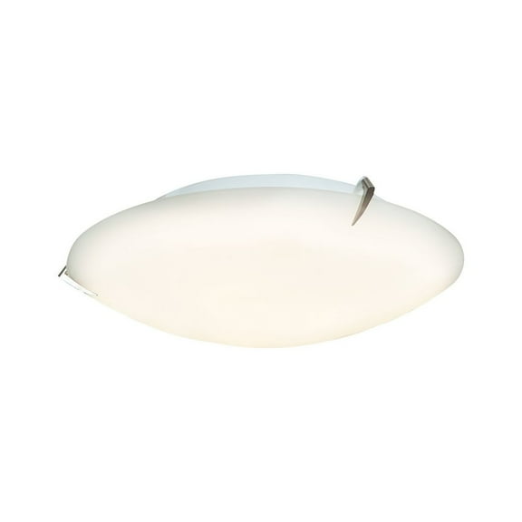 Access Lighting LED Flush Mount in Brushed Steel Color