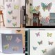 thumbnail image 3 of 12pcs Butterflies Screen Window Magnetic Stickers Butterflies Window Decor Anti-collision Sticker, 3 of 3